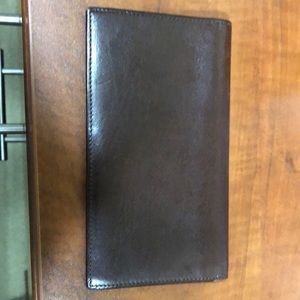Coach checkbook cover